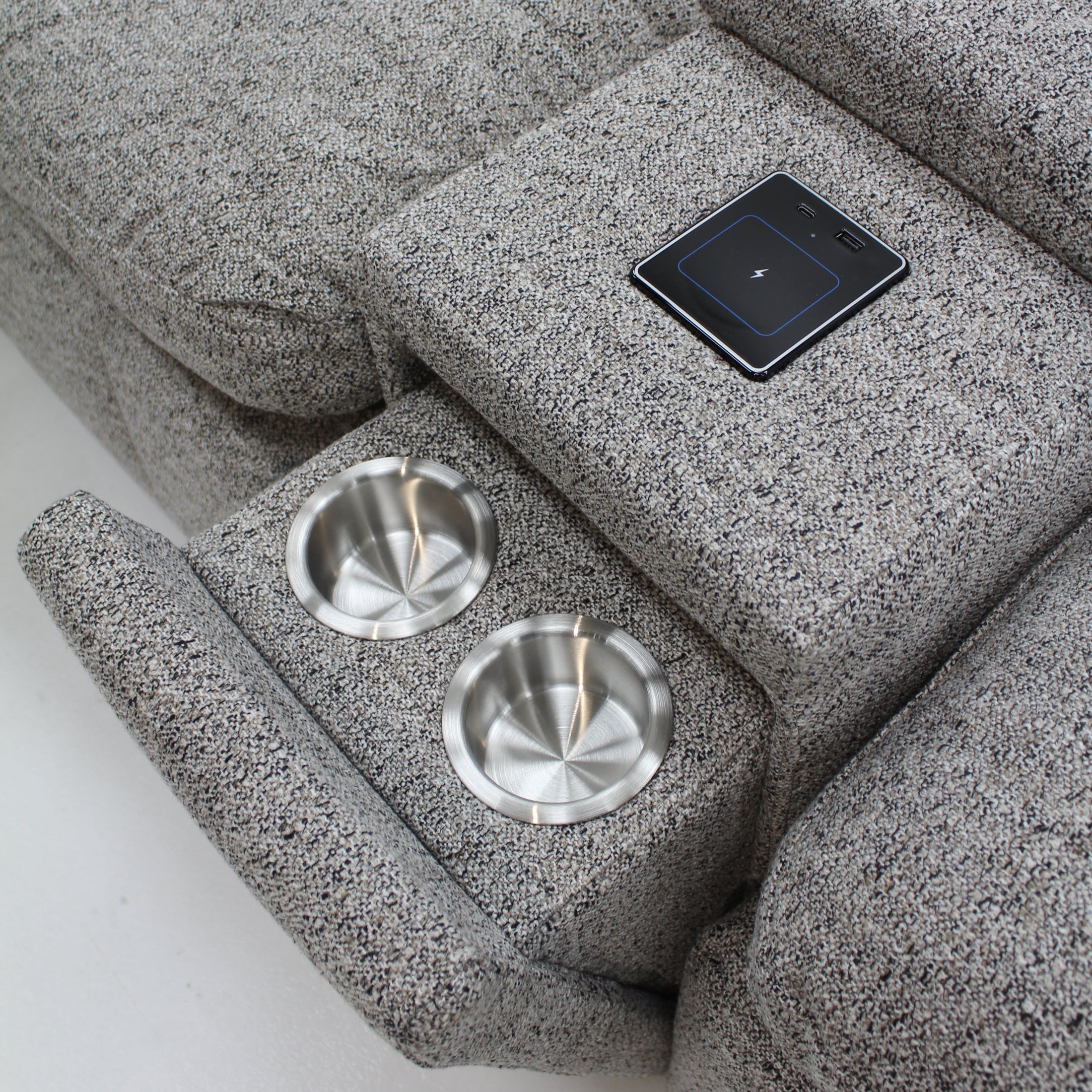 Gaston Fabric Modular Sofa With Ottoman