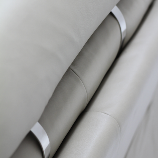 Falcone Full Leather Corner Motion Sofa