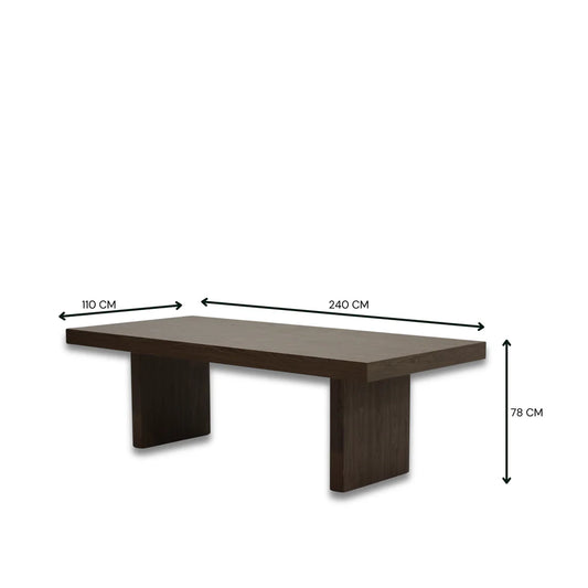 Brando Walnut Dining Table