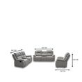 Load image into Gallery viewer, Venice MK2 Leather Uppers Motion Sofa Set
