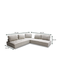 Load image into Gallery viewer, Cube 3pc(2+1+2) Modular Sofa Set
