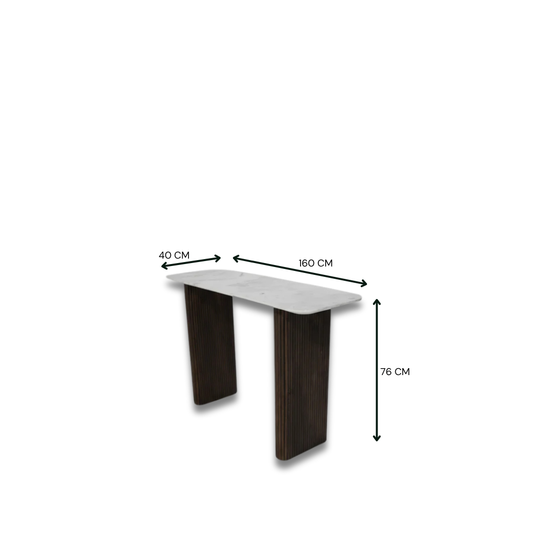 Morgan Marble Console Table