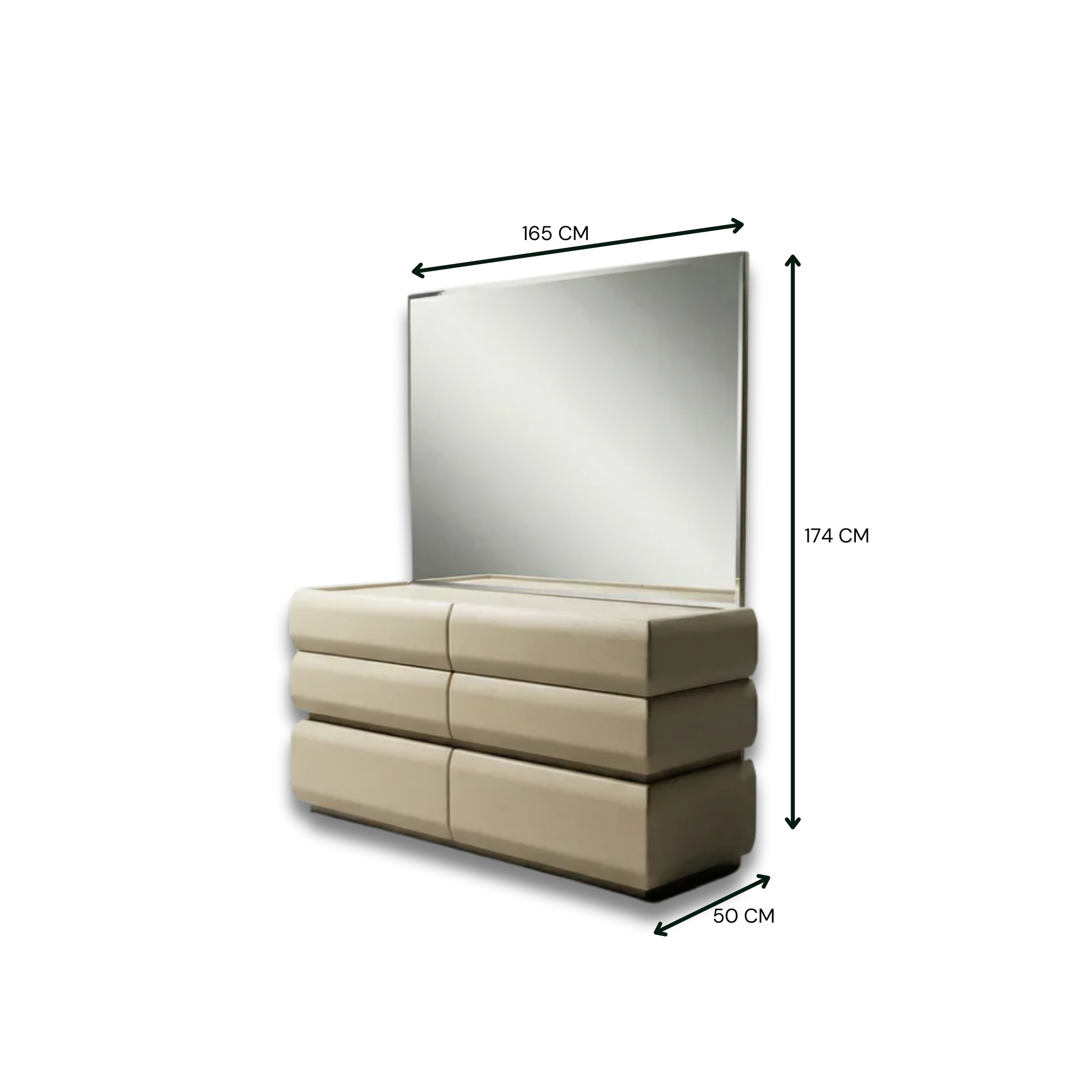 Fenty Dresser And Mirror