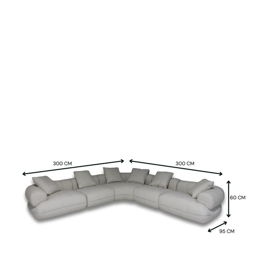 Edgardo Fabric Modular Sofa