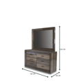 Load image into Gallery viewer, Riatto Dresser And Mirror
