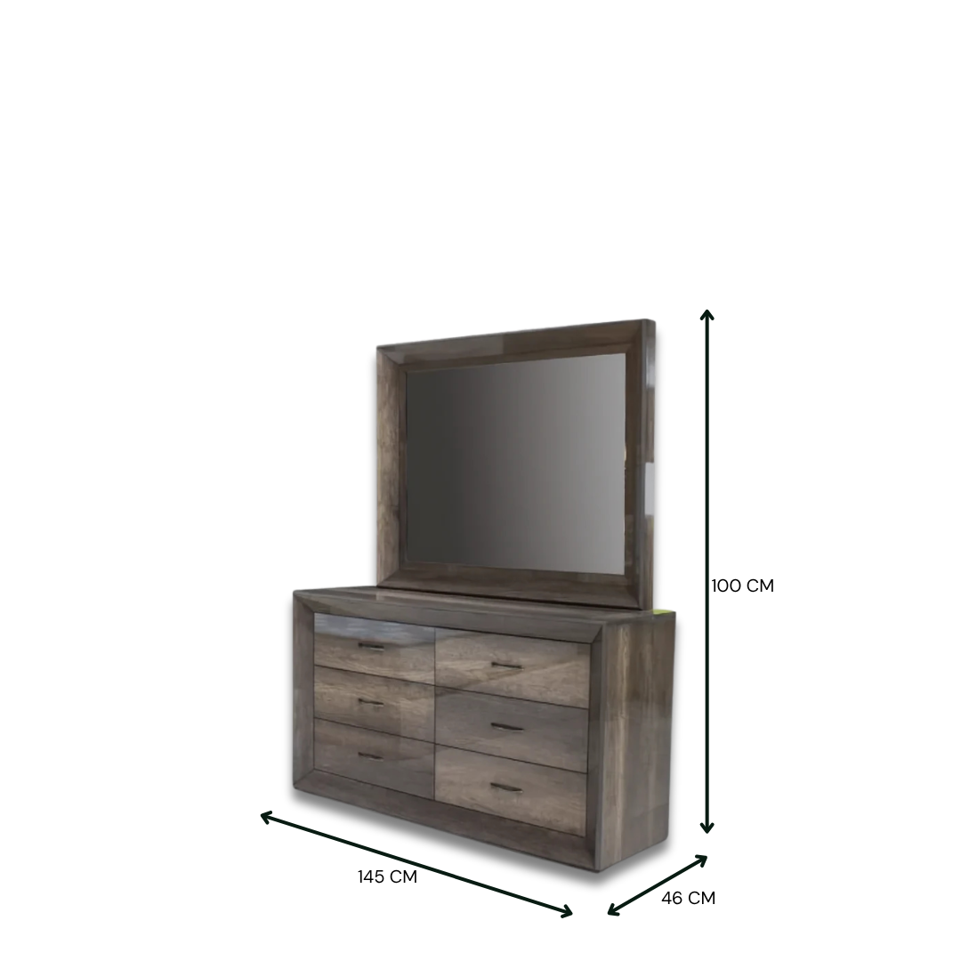 Riatto Dresser And Mirror