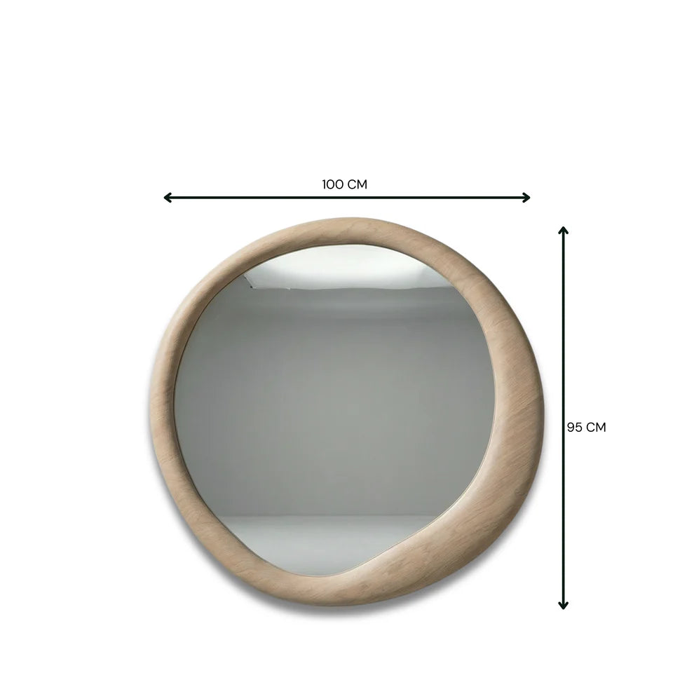 Lizo Walnut Mirror