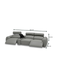 Load image into Gallery viewer, Marciano Full Leather Electric Motion Sofa
