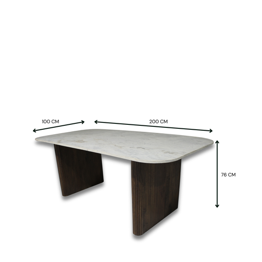 Morgan Marble Dining Table Mb-24018