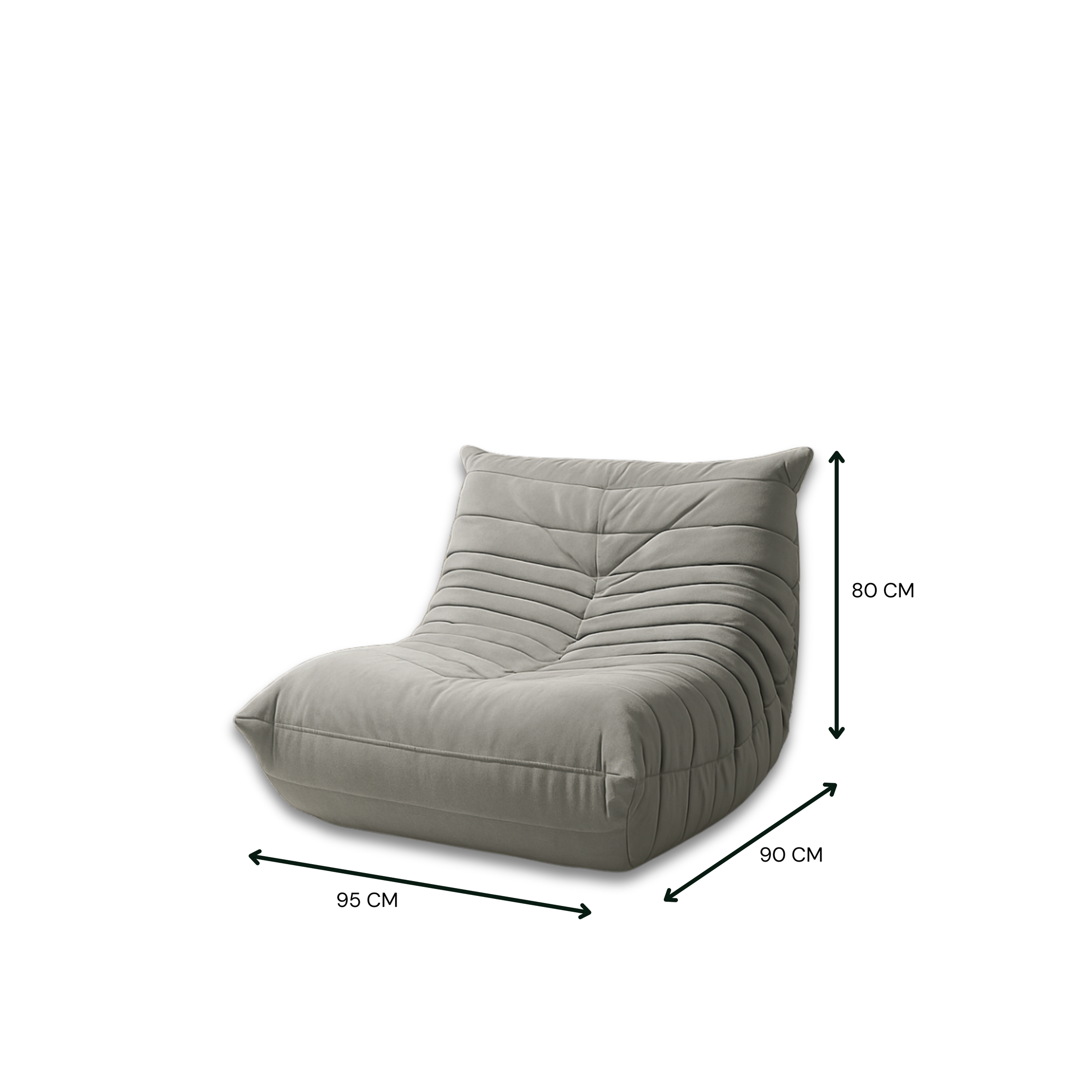 Raphael Sofa Chair Velvet Fabric