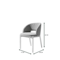 Load image into Gallery viewer, Insignio Dining Chair Cream Hdc022
