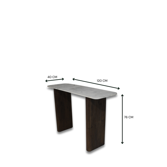 Morgan Marble Console Table Mb-24017