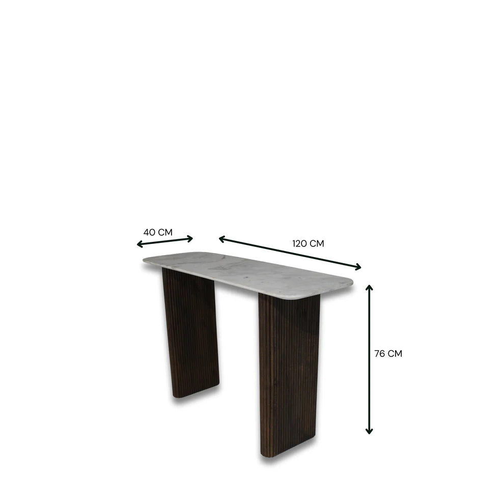 Morgan Marble Console Table
