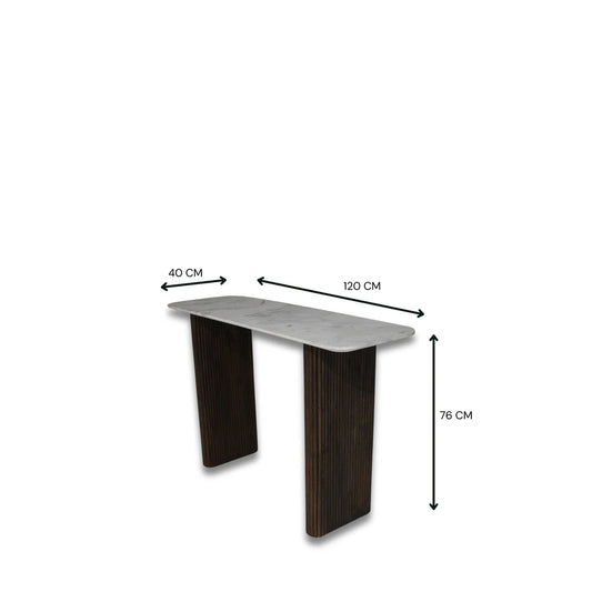 Morgan Marble Console Table