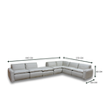 Load image into Gallery viewer, Damascus Full Leather Modular Sofa
