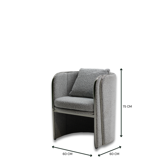 Elba Boucle Dining Chair