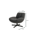 Load image into Gallery viewer, Juno Boucle Swivel Chair

