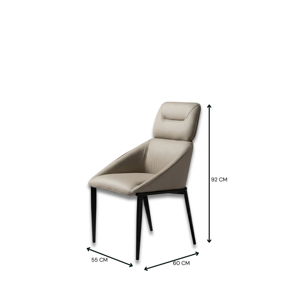 Rufio Dining Chair Beige