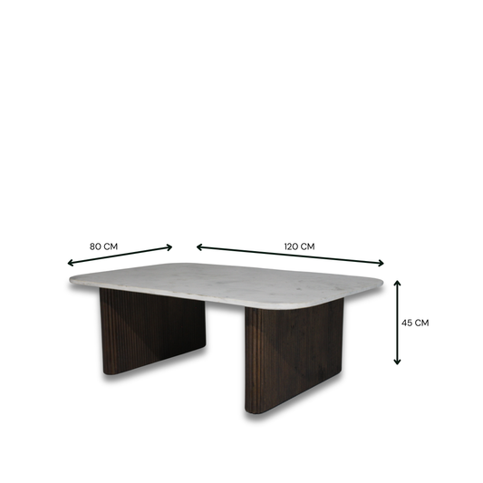 Morgan Marble Coffee Table Mb-24015