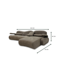 Load image into Gallery viewer, Serpent Full Leather Daybed Sofa
