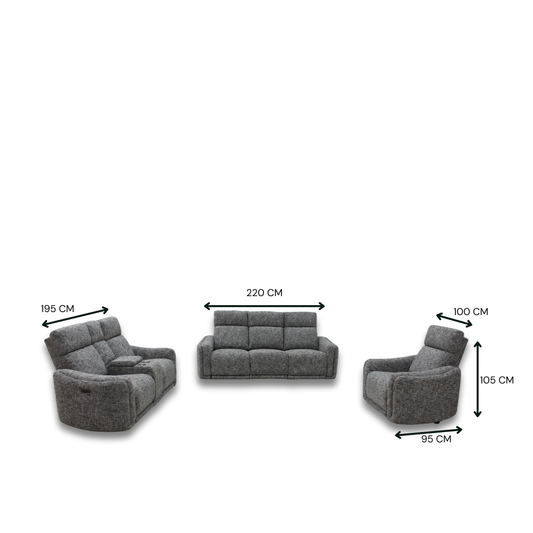 Gemma Fabric Motion Sofa