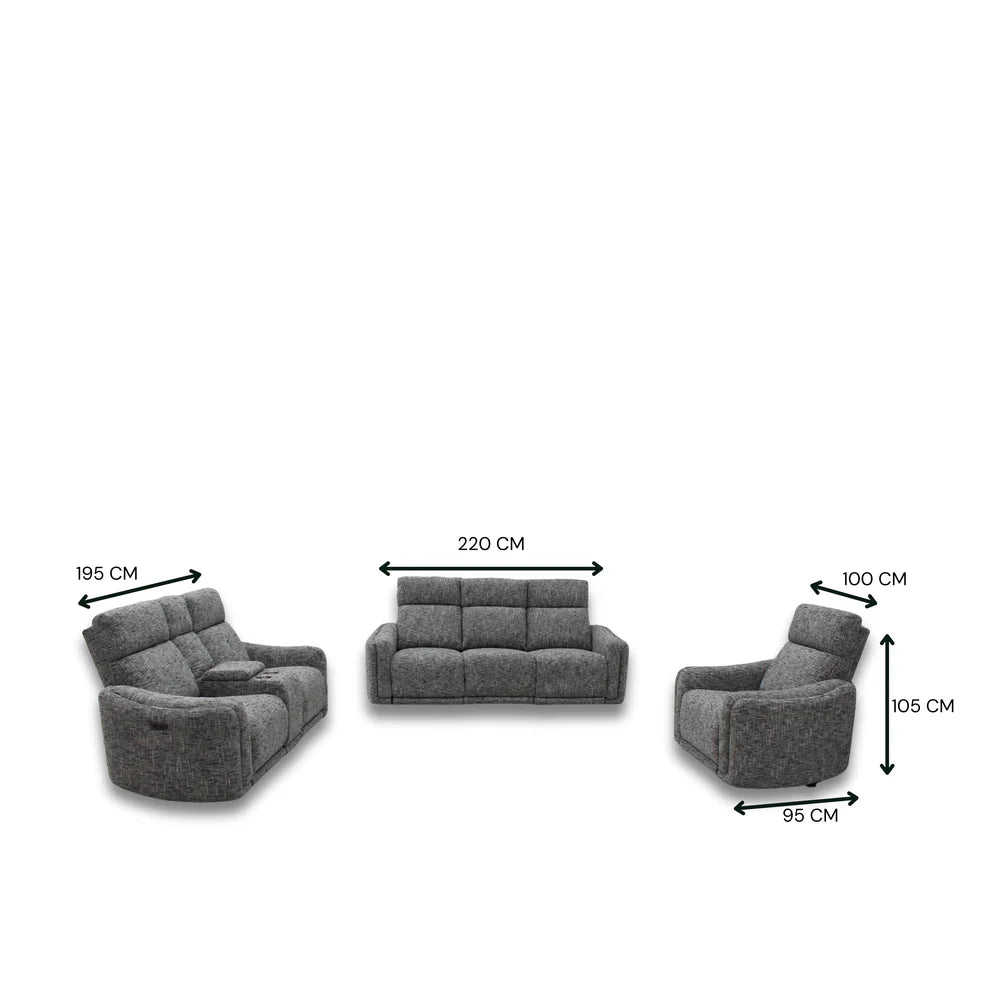 Gemma Fabric Motion Sofa