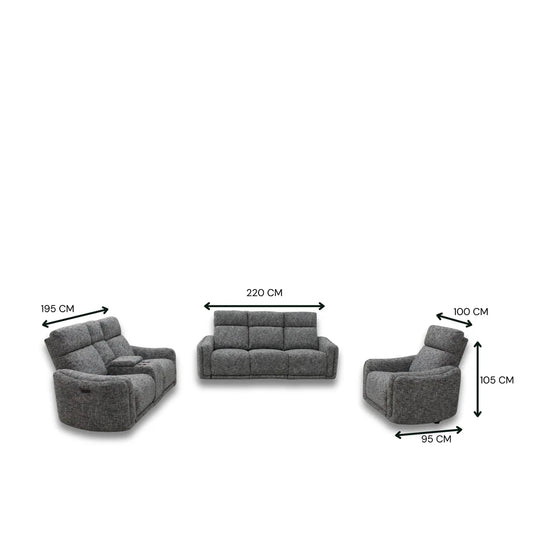 Gemma Fabric Motion Sofa