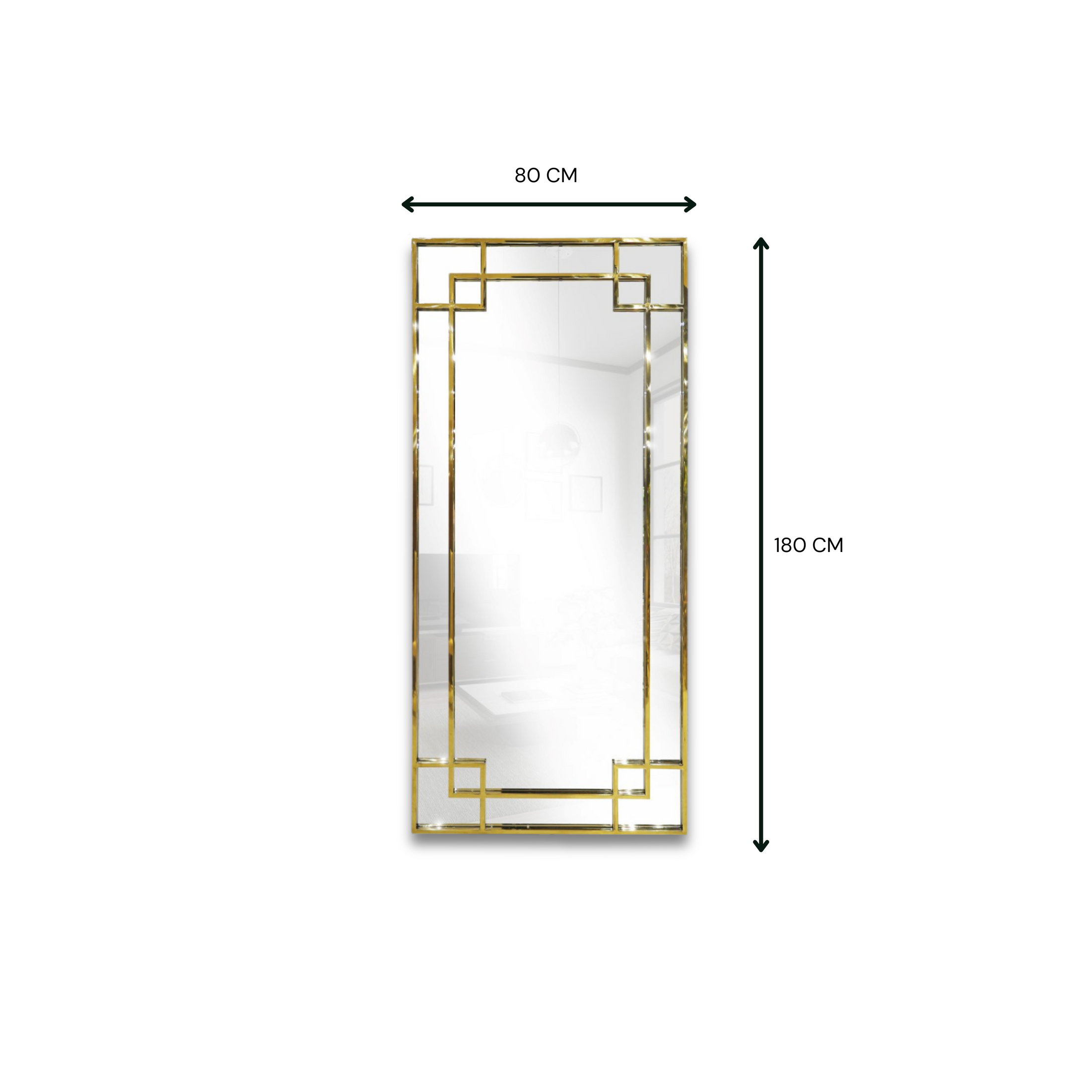 Ozil Mirror Gold Mk48-01 180*80