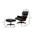 Load image into Gallery viewer, Kelly Leisure Chair With Ottoman
