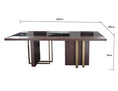 Load image into Gallery viewer, Armani 10pce Dining Set
