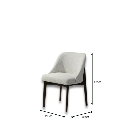 Dino Walnut Dining Chair