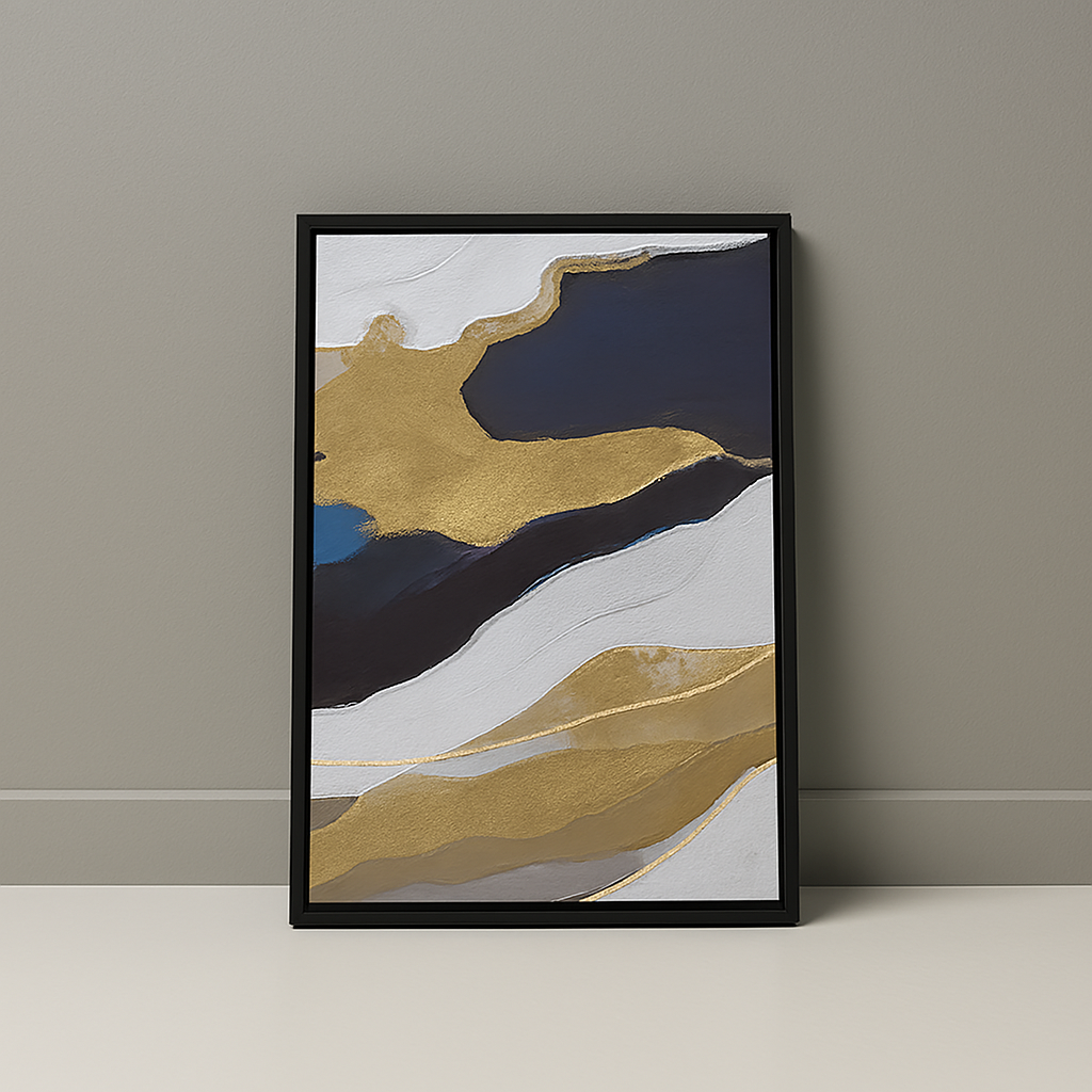 Framed Canvas Painting Es-12 M3545Mbk 54X84