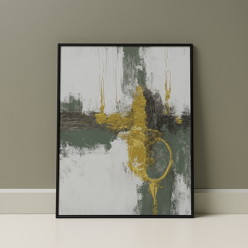 Framed Canvas Painting Es-20 M3545Mbk 104X154