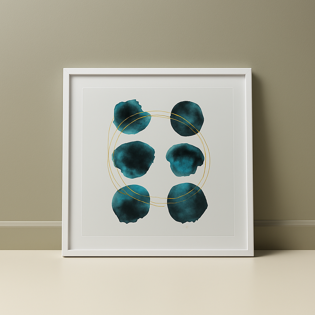 Framed Prints With Glass Es-43 M2030 83X83