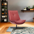 Load image into Gallery viewer, Eldoria Faux Leather Ocassional Chair
