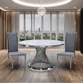 Load image into Gallery viewer, Elite Marble Top Dining Table SK2041T
