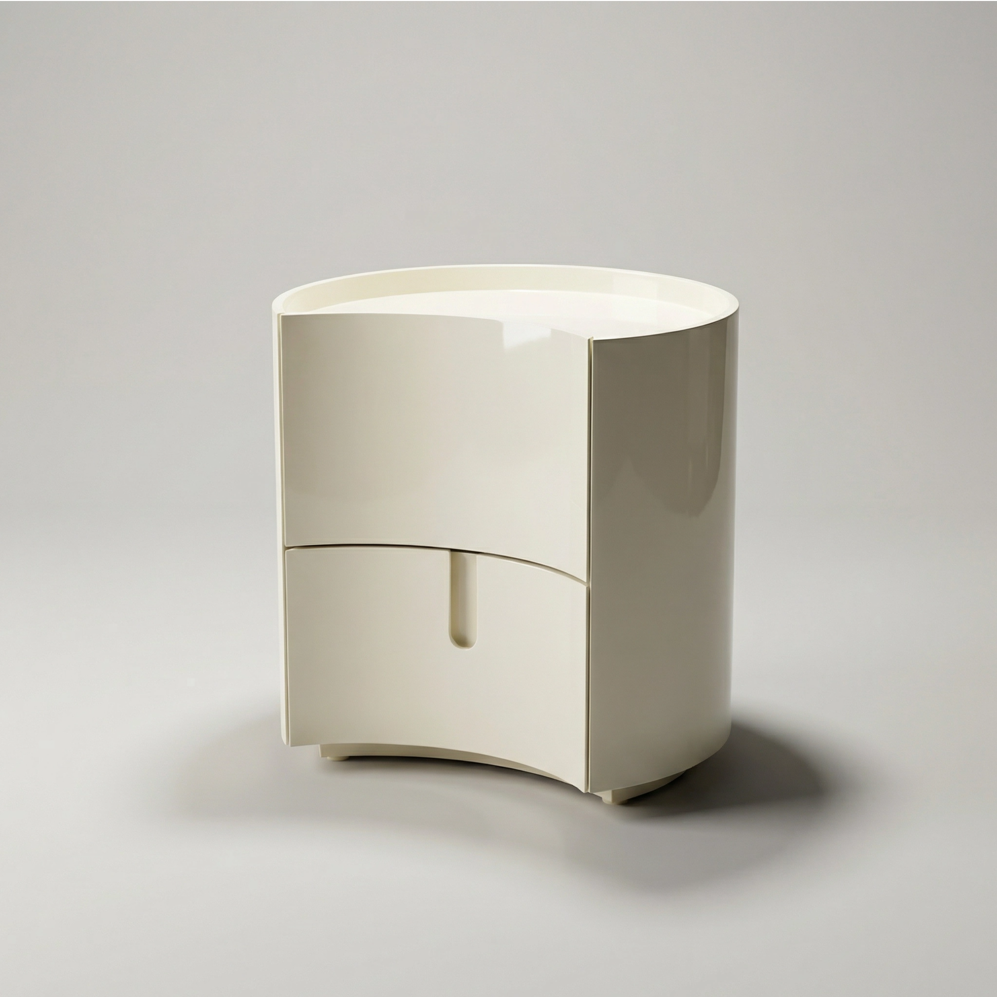 Ellena Pedestal Milky White