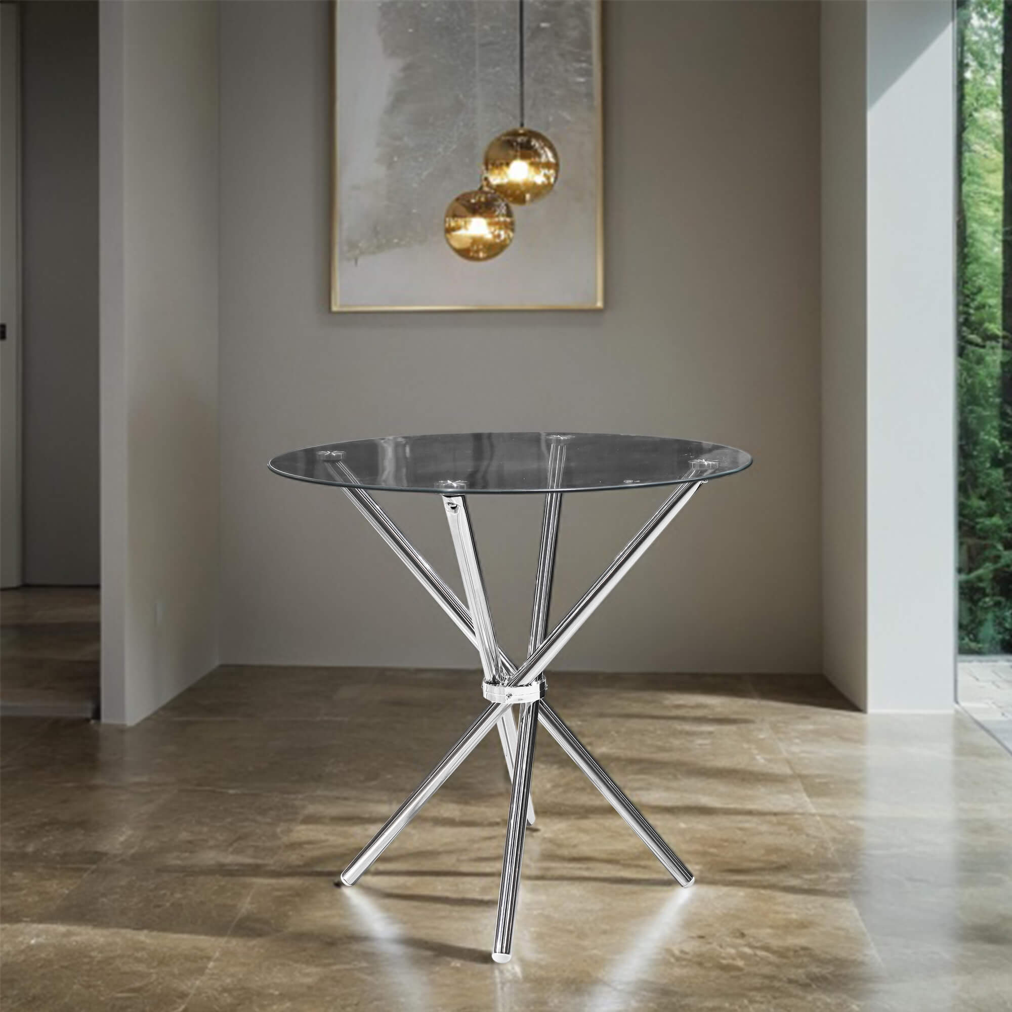 Elsa Glass Table Round C90