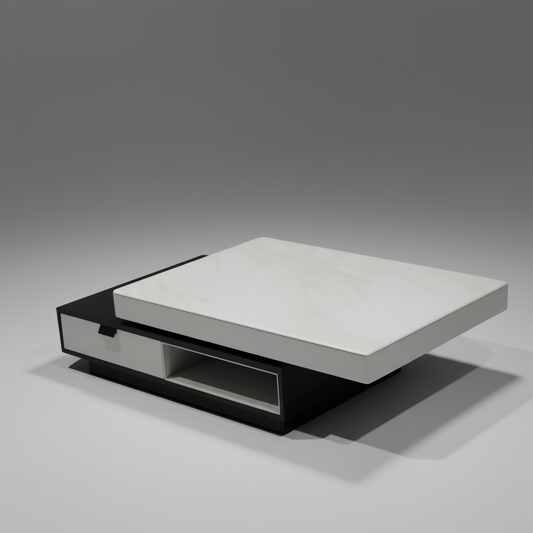 Elton Coffee Table Black And White 552