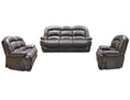 Load image into Gallery viewer, Tulido 3pce Leather Uppers Lounge Suite Espresso
