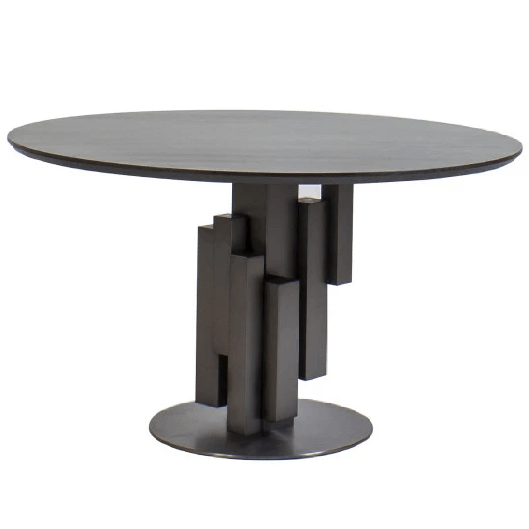 Apollo Mk12-05 Dining Table Black Oak