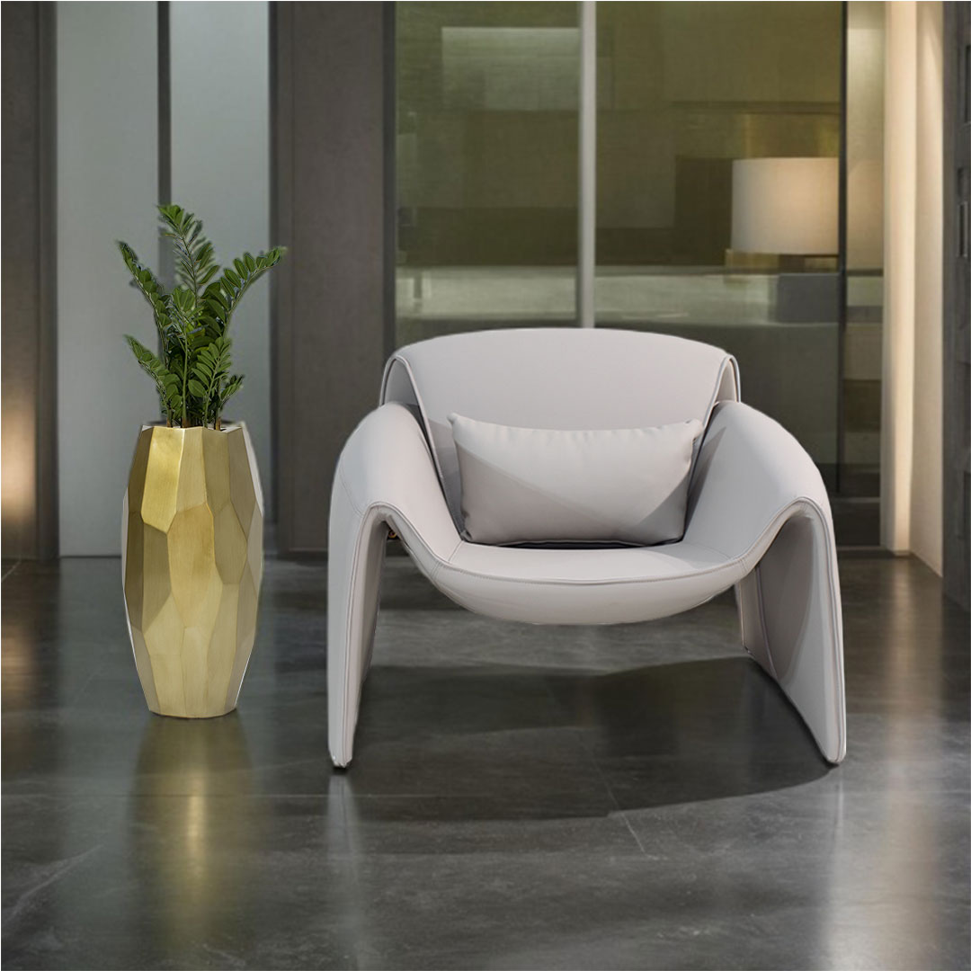 Ken Leisure Chair Grey