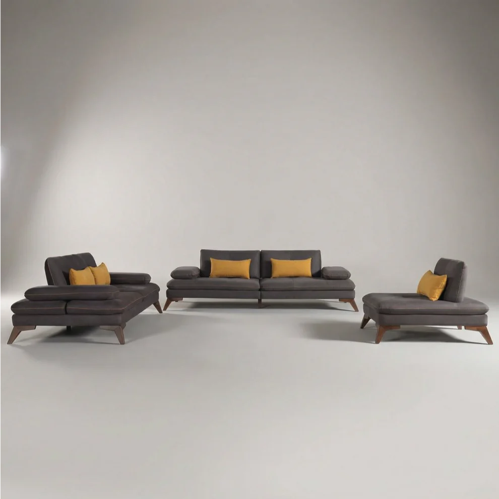 Quatro Nubuck Sofa Set