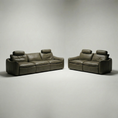 Load image into Gallery viewer, Sonata Full Leather Motion Sofa Set
