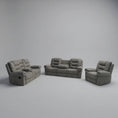 Load image into Gallery viewer, Newton Fabric Motion Sofa Set
