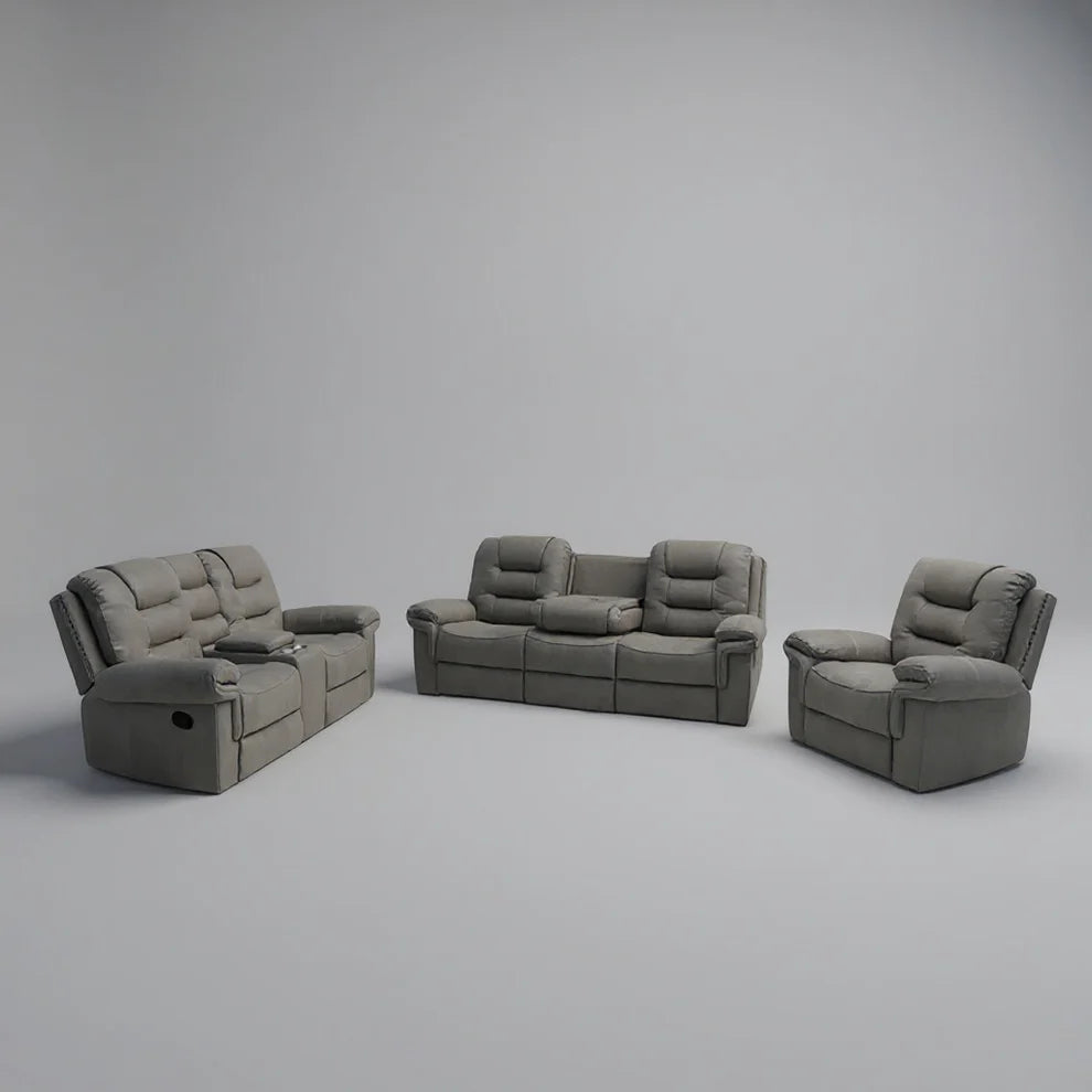 Newton Fabric Motion Sofa Set