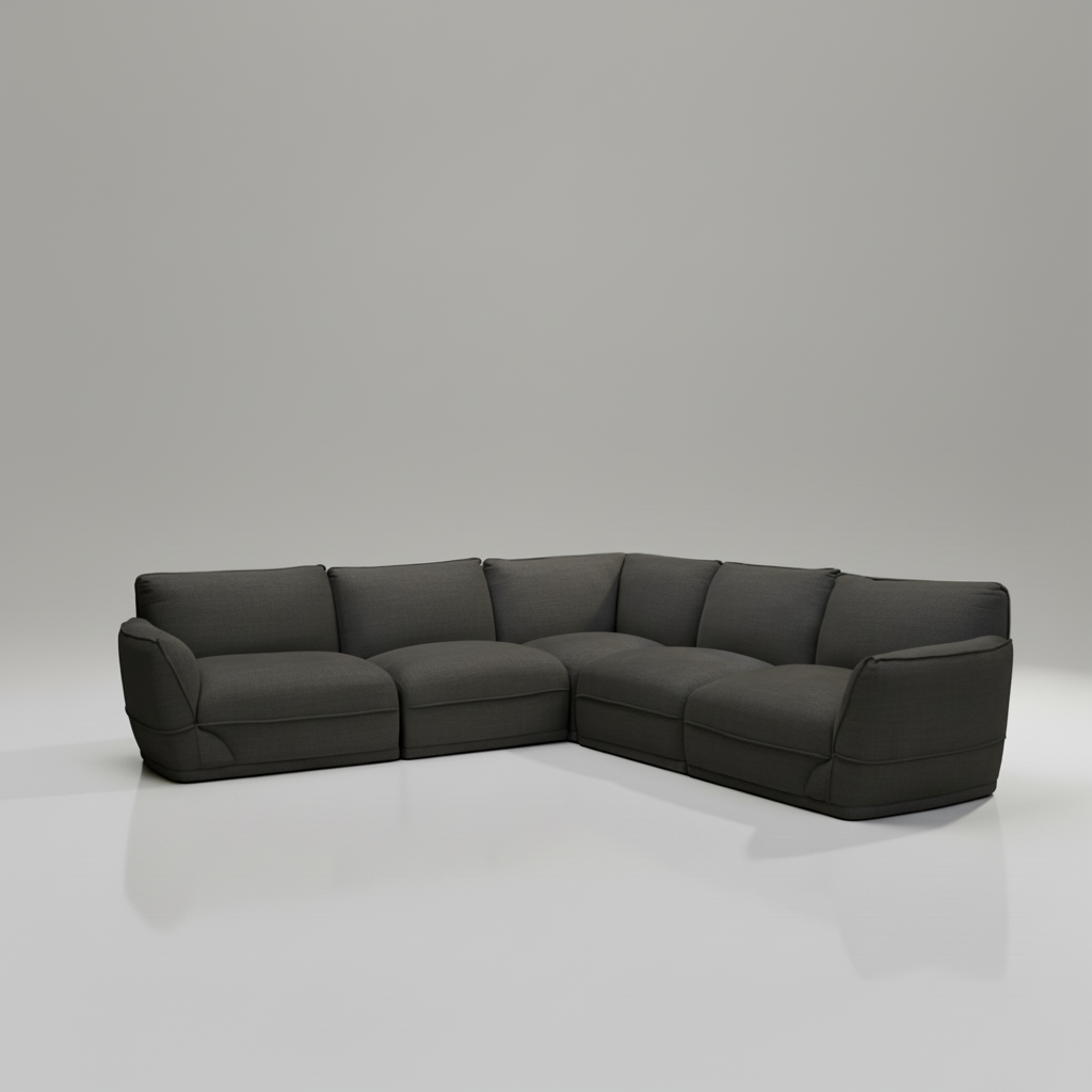 Andrea Fabric Modular Sofa Set