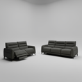 Load image into Gallery viewer, Altari Full Leather Motion Sofa Set
