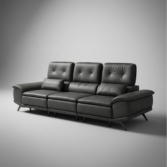 Estella Full Leather Electric Motion Sofa