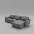 Load image into Gallery viewer, Lenox Fabric Daybed Sofa

